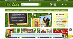 Desktop Screenshot of mczoo.de